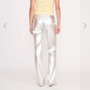 STAUD- CHISEL PANT SILVER
